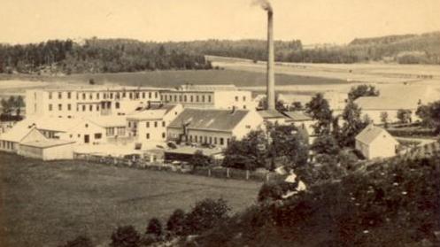 Historické foto Krahulecké masny, dnešního Krahulíku
